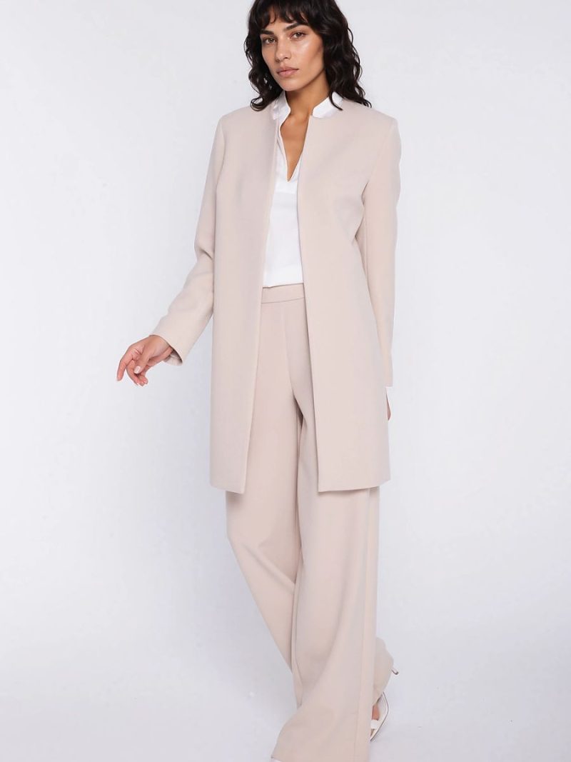Blazer femme structure épuré minimaliste chic — vue 3