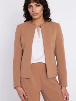 Blazer femme structuré noir, coupe épurée chic et intemporelle — vue 3