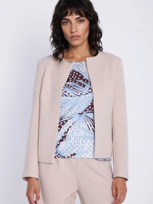 Blazer Nathalie avec épaulettes structurées, coupe ajustée, femme élégante