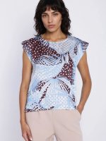 Chemisier blanc coton fluide ajusté, boutons nacrés, col structuré