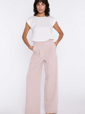 Chemisier Léa beige manches kimono en viscose légère — vue 1