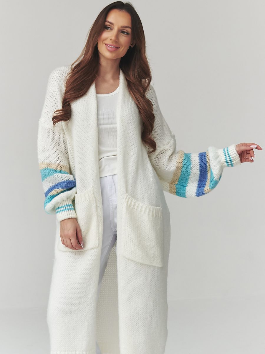 Cardigan Lina Beige Long